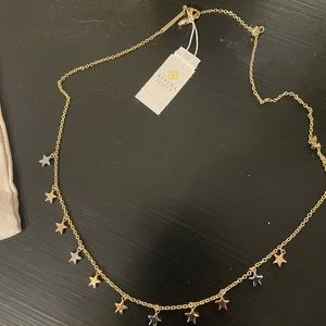 Kendra Scott Mixed Metal Star Necklace NEW